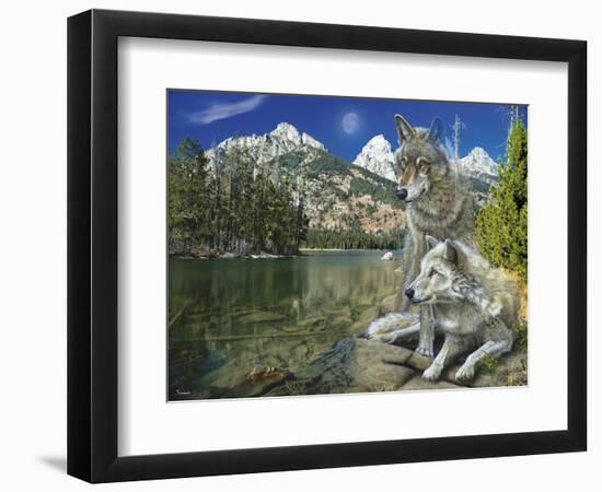 Two in Time-Gordon Semmens-Framed Premium Giclee Print