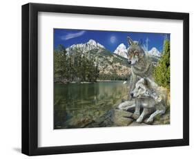 Two in Time-Gordon Semmens-Framed Premium Giclee Print