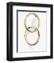 Two interlocked wedding rings-Matthias Kulka-Framed Photo