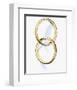 Two interlocked wedding rings-Matthias Kulka-Framed Photo