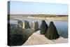 Two Iraqi Women at Bash Tapia Castle, Mosul, Iraq, 1977-Vivienne Sharp-Stretched Canvas