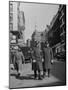 Two Irish Cops Standing on Washington Streeet-Walter Sanders-Mounted Photographic Print