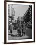 Two Irish Cops Standing on Washington Streeet-Walter Sanders-Framed Photographic Print