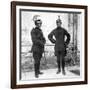 Two Italian Dragoons, 1922-Donald Mcleish-Framed Giclee Print