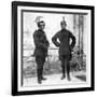 Two Italian Dragoons, 1922-Donald Mcleish-Framed Giclee Print