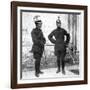 Two Italian Dragoons, 1922-Donald Mcleish-Framed Giclee Print