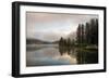 Two Jack Lake, Banff National Park, Canadian Rockies, Alberta Province, Canada-Sonja Jordan-Framed Photographic Print