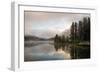 Two Jack Lake, Banff National Park, Canadian Rockies, Alberta Province, Canada-Sonja Jordan-Framed Photographic Print