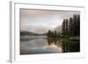 Two Jack Lake, Banff National Park, Canadian Rockies, Alberta Province, Canada-Sonja Jordan-Framed Photographic Print