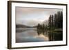 Two Jack Lake, Banff National Park, Canadian Rockies, Alberta Province, Canada-Sonja Jordan-Framed Photographic Print