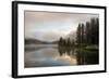 Two Jack Lake, Banff National Park, Canadian Rockies, Alberta Province, Canada-Sonja Jordan-Framed Photographic Print