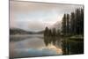 Two Jack Lake, Banff National Park, Canadian Rockies, Alberta Province, Canada-Sonja Jordan-Mounted Photographic Print