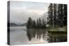 Two Jack Lake, Banff National Park, Canadian Rockies, Alberta Province, Canada-Sonja Jordan-Stretched Canvas