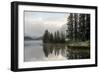 Two Jack Lake, Banff National Park, Canadian Rockies, Alberta Province, Canada-Sonja Jordan-Framed Photographic Print