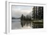 Two Jack Lake, Banff National Park, Canadian Rockies, Alberta Province, Canada-Sonja Jordan-Framed Photographic Print