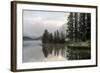 Two Jack Lake, Banff National Park, Canadian Rockies, Alberta Province, Canada-Sonja Jordan-Framed Photographic Print