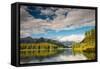 Two Jack Lake, Banff National Park, Canadian Rockies, Alberta Province, Canada-Sonja Jordan-Framed Stretched Canvas