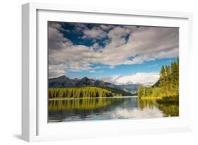 Two Jack Lake, Banff National Park, Canadian Rockies, Alberta Province, Canada-Sonja Jordan-Framed Photographic Print