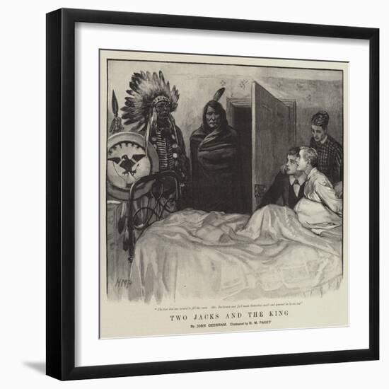 Two Jacks and the King-Henry Marriott Paget-Framed Giclee Print