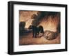 Two Jaguars from Peru-Antoine-Louis Barye-Framed Giclee Print