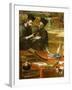 Two Jesuits in Discussion, from Saint Raymond of Penafort, Counsellor to Pope Gregory IX-Alonso Antonio Villamor-Framed Giclee Print