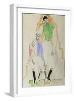 Two Jockeys-Christopher Wood-Framed Giclee Print