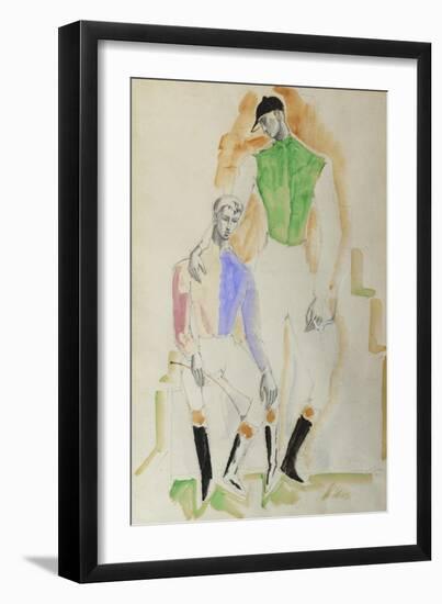 Two Jockeys-Christopher Wood-Framed Premium Giclee Print