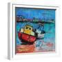 Two Jolly Fishing Boats 2012-Sylvia Paul-Framed Giclee Print