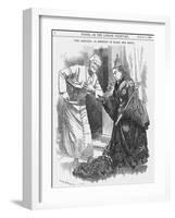 Two Jubilees - a Harmony in Black and White, 1888-Edward Linley Sambourne-Framed Giclee Print