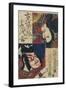 Two Kabuki Actors-Torii Kiyomitsu II and Toyokuni III-Framed Giclee Print