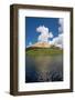 Two kayaks on Beartooth Lake Shoshone National Forest, Wyoming-Alan Majchrowicz-Framed Photographic Print