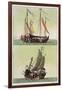 Two Kinds of Chinese Junk, Le Costume Ancien et Moderne, c.1820-30-Giovanni Bigatti-Framed Giclee Print