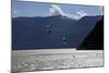 Two Kite Surfers on Howe Sound at Squamish, British Columbia, Canada, North America-David Pickford-Mounted Photographic Print