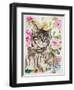 Two Kittens-Anne Robinson-Framed Giclee Print