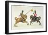 Two Knights at a Tournament, a History of the Development and Customs of Chivalry, c.1842-Friedrich Martin Von Reibisch-Framed Giclee Print