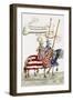 Two Knights in Jousting Armour (Gestech) and Armed with Lances, Illustration from a Facsimile…-Hans Burgkmair-Framed Giclee Print