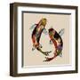 Two Koi-Sharon Turner-Framed Art Print