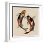 Two Koi-Sharon Turner-Framed Art Print