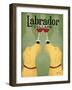 Two Labrador Wine Dogs-Ryan Fowler-Framed Art Print