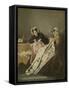 Two Ladies at their Sewing-Alexander Hugo Bakker Korff-Framed Stretched Canvas