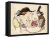 Two Ladies Drinking 1930S-J. Gose-Framed Stretched Canvas