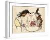 Two Ladies Drinking 1930S-J. Gose-Framed Art Print