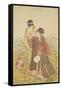 Two Ladies, Edo Period-null-Framed Stretched Canvas