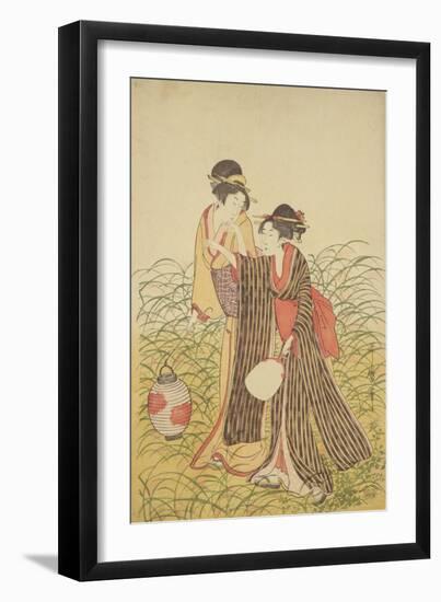 Two Ladies, Edo Period-null-Framed Giclee Print