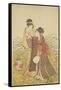 Two Ladies, Edo Period-null-Framed Stretched Canvas