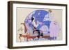 Two Ladies in a Salon, 1924-Georges Barbier-Framed Premium Giclee Print