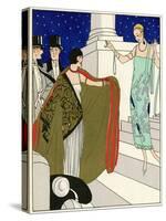 Two Ladies in Evening Outfits by Paul Poiret and Beer-null-Stretched Canvas