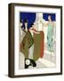 Two Ladies in Evening Outfits by Paul Poiret and Beer-null-Framed Art Print