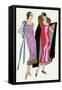 Two Ladies in Outfits by Jeanne Lanvin and Jean Patou-null-Framed Stretched Canvas