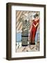 Two Ladies in Outfits by Lucien Lelong and Jean Patou-null-Framed Photographic Print